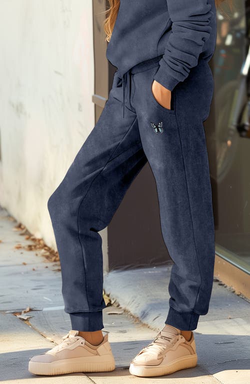 Dalix Butterfly Washed Sweatsuit