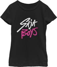 KPop Demon Hunters Girl's KPop Demon Hunters Saja Boys Logo  Graphic T-Shirt