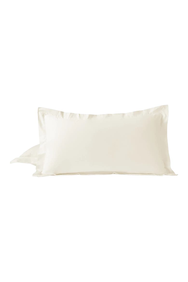 Cloud Soft Organic Cotton Sateen Sham, Main, color, UNDYED