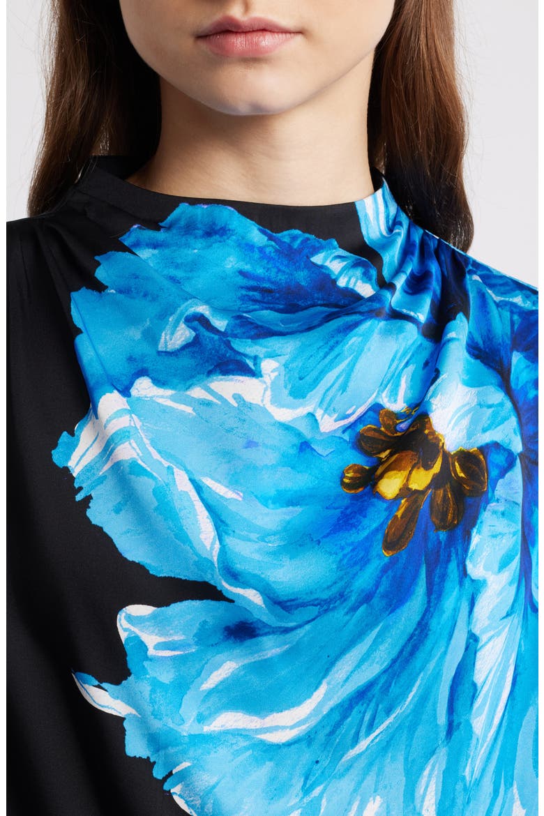 The Ember Placed Floral Silk Blend Top, Alternate, color, WILDSIDE FLORAL