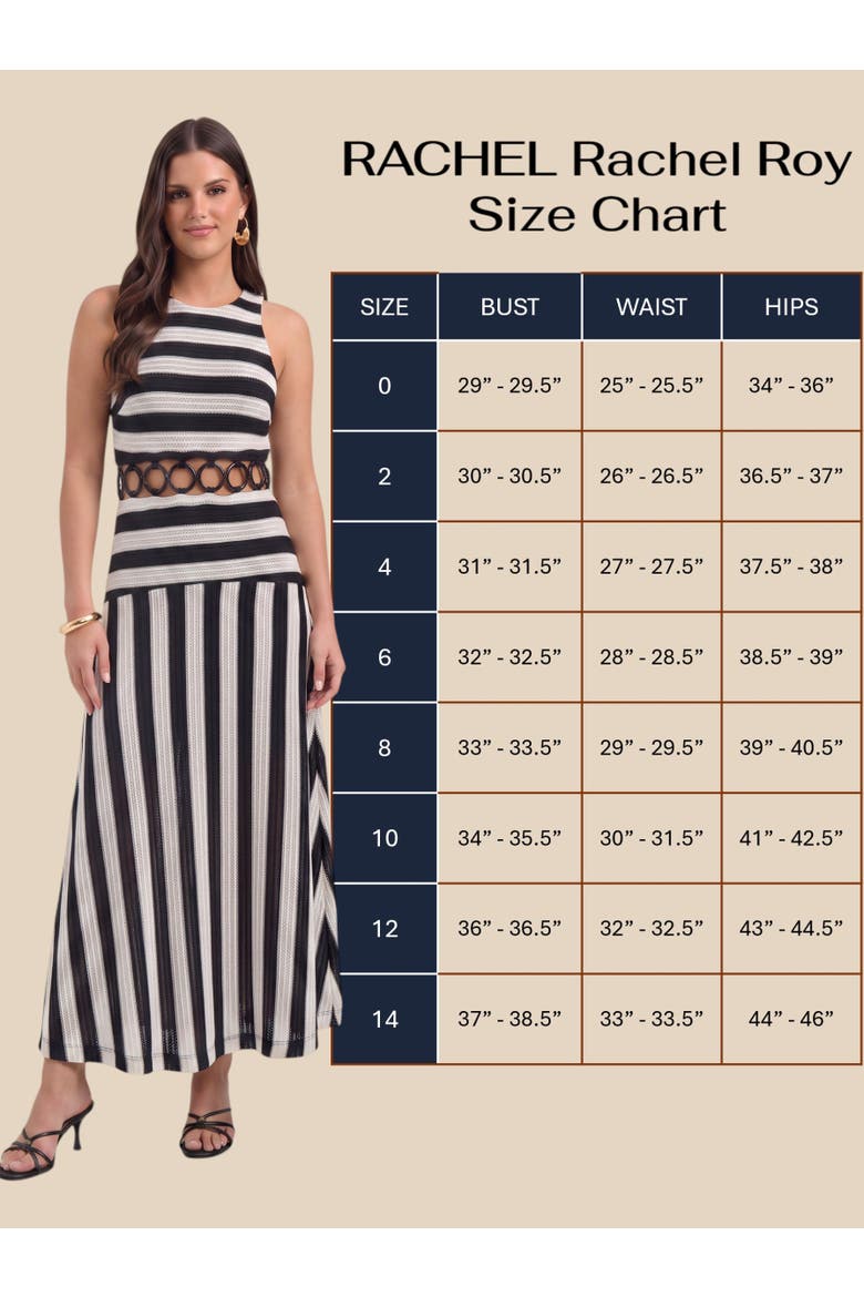 Daphne Halter Neck Midi Dress, Alternate, color, Black & White Stripe