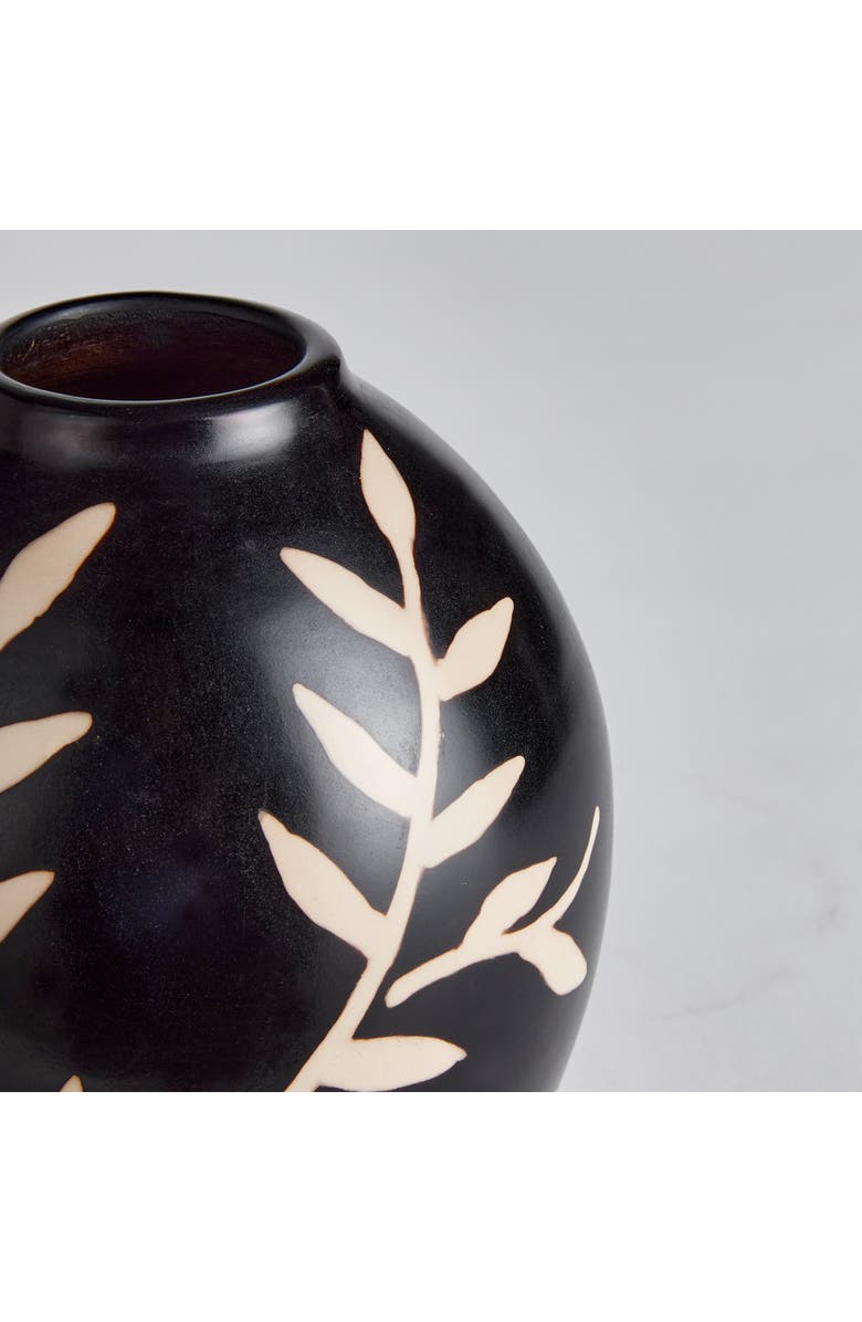 Napa Home & Garden Dayana Vase, Alternate, color, Black