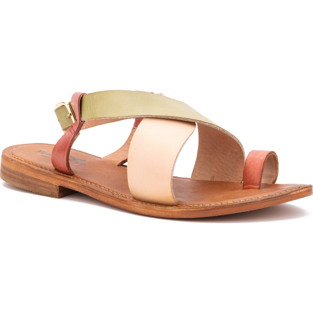 Vintage Foundry Berlynn Leather Flat Sandal