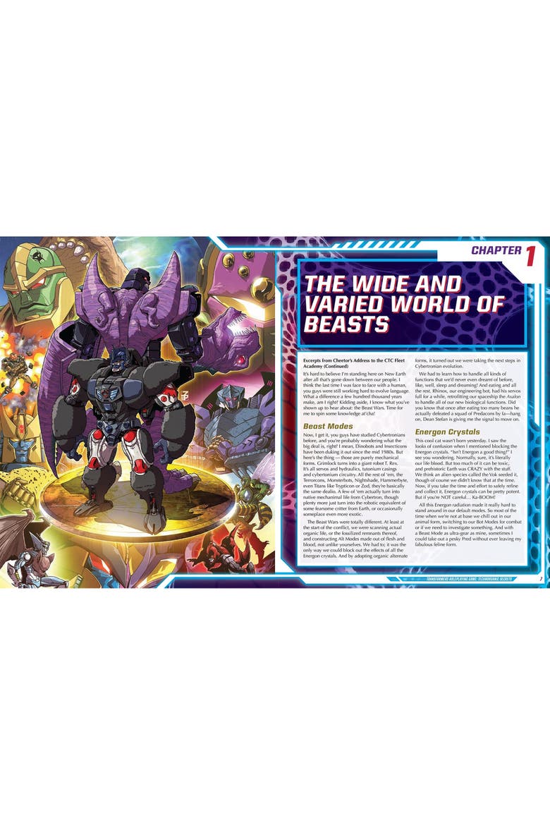 Transformers Rpg Technorganic Secrets Sourcebook, Alternate, color, Multicolored