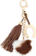 Leith Cow Heart Bag Charm