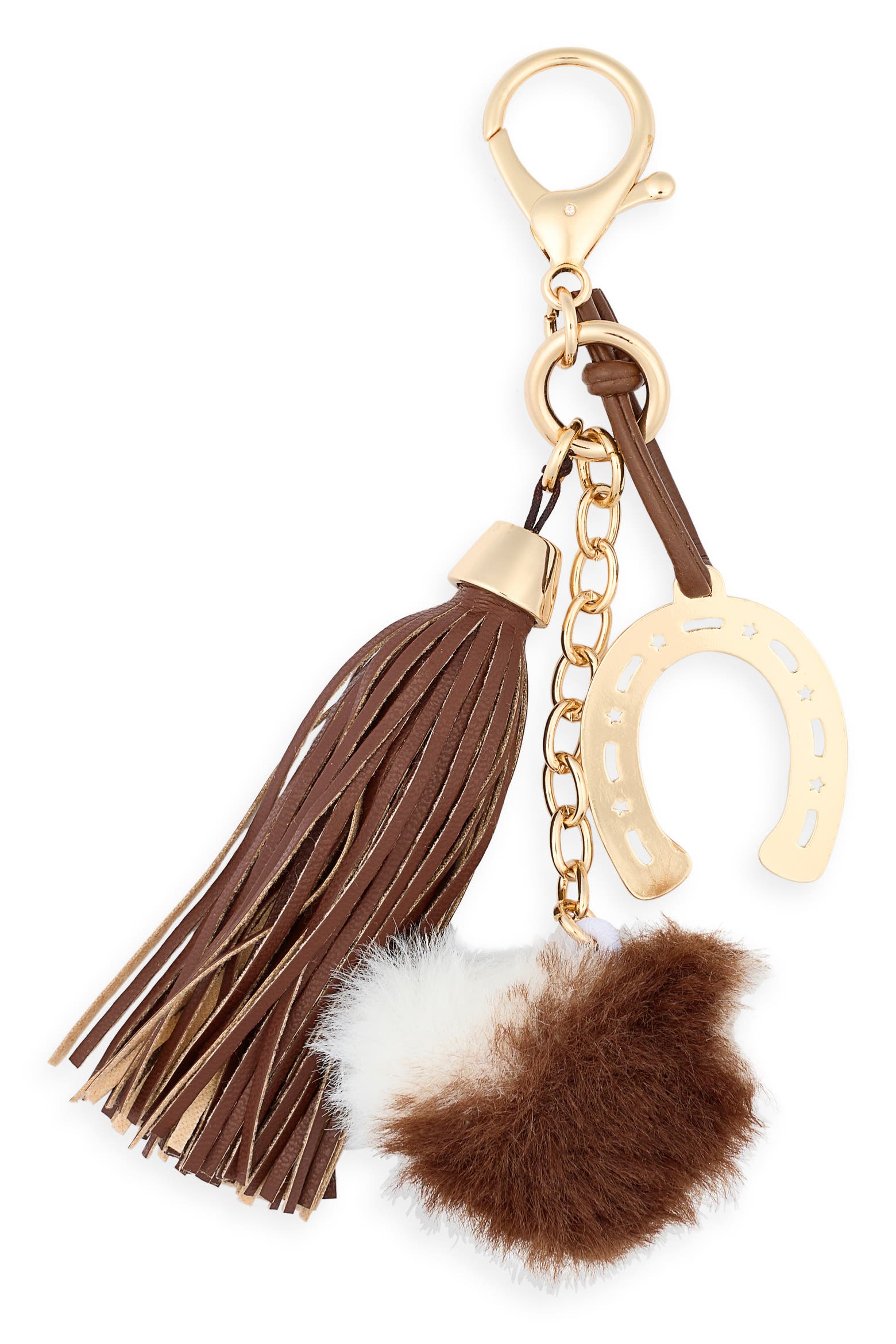 Cow Hide Rug Small Leith Cow Heart Bag Charm (Women) | Nordstromrack