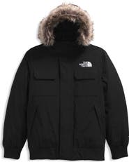 The North Face McMurdo Water Repellent 600 Fill Power Down Jacket with Removable Faux Fur Trim