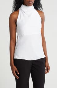 Ted Baker London Jadis Cowl Neck Satin Tank