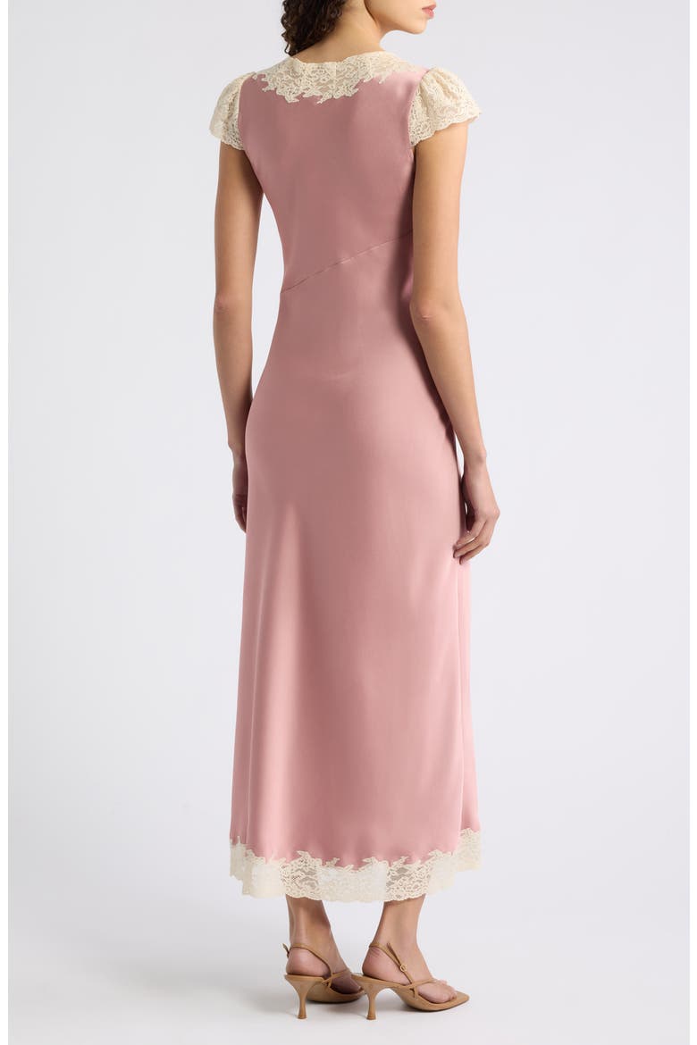 Para Lace Detail Maxi Dress, Alternate, color, FLUSHED NUDE