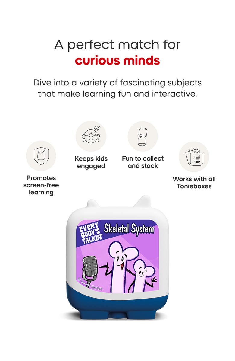 tonies Set of 4 Every Body's Talkin' Clever Tonies, Alternate, color, Multicolor