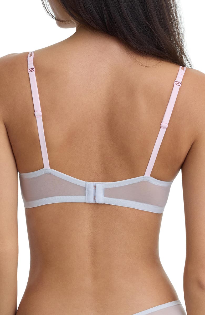 Skarlett Blue Enamoured Balconette Underwire Bra, Alternate, color, Dusty Shimmer