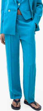 MANGO Tempo Straight Leg Pants