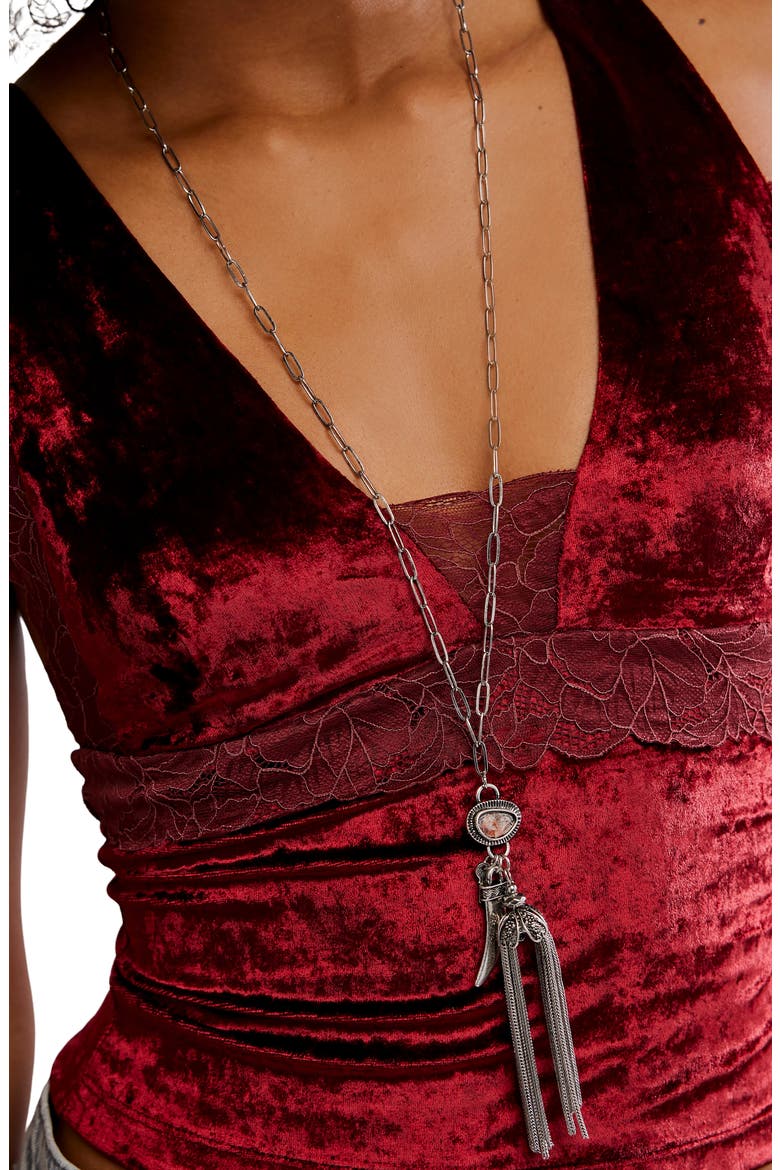 Bed of Rose Velvet Camisole, Alternate, color, GARNET GROTTO