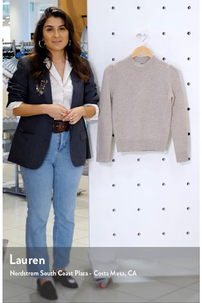 Essentials Cashmere Crop Sweater video