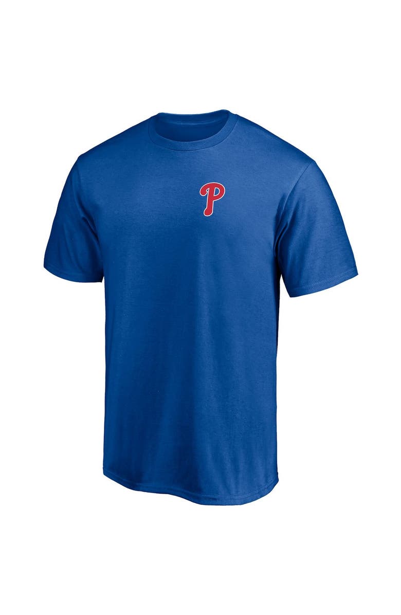 FANATICS Men's Fanatics Branded Royal Philadelphia Phillies Number One Dad Team T-Shirt, Alternate, color,