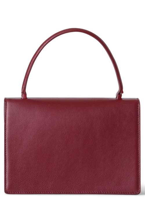 Akris Alice Small Leather Top-handle Bag