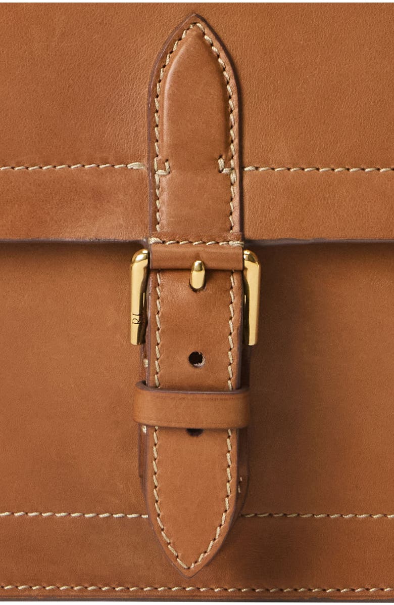 Ralph Lauren Purple Label Bedford Calfskin Leather Briefcase, Alternate, color,