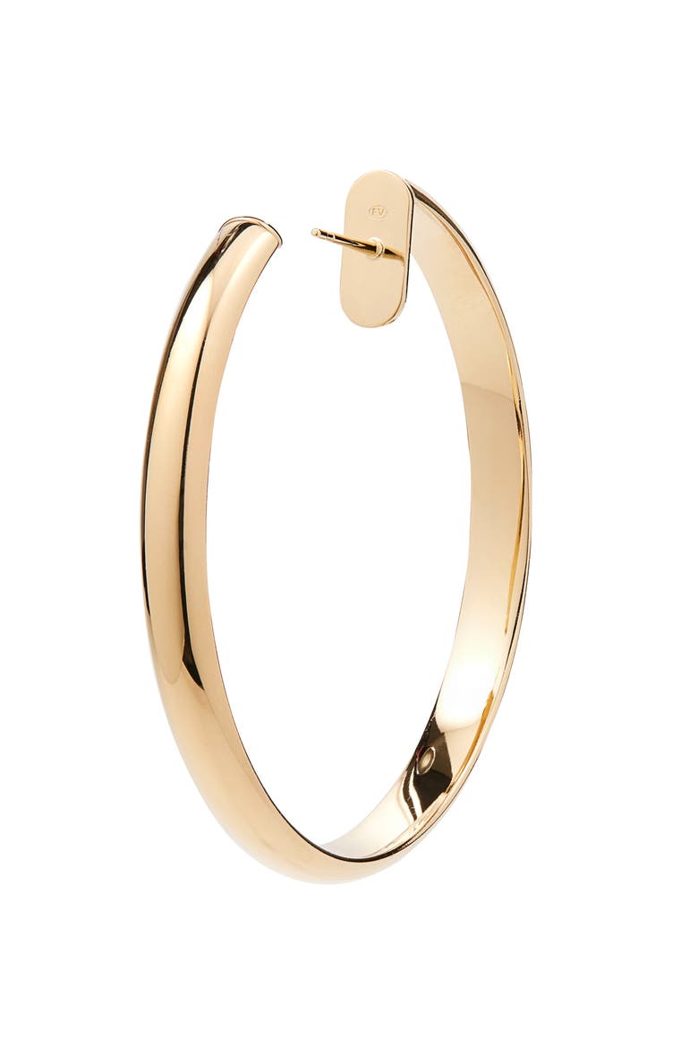 Hoop Earrings, Alternate, color, ORO/ CRYSTAL