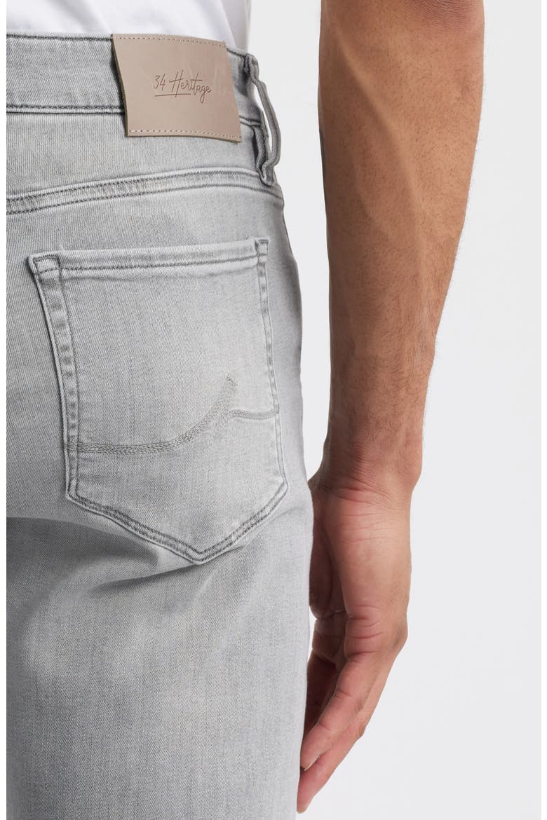 Courage Straight Leg Jeans, Alternate, color, LIGHT GREY ORGANIC ULTRA