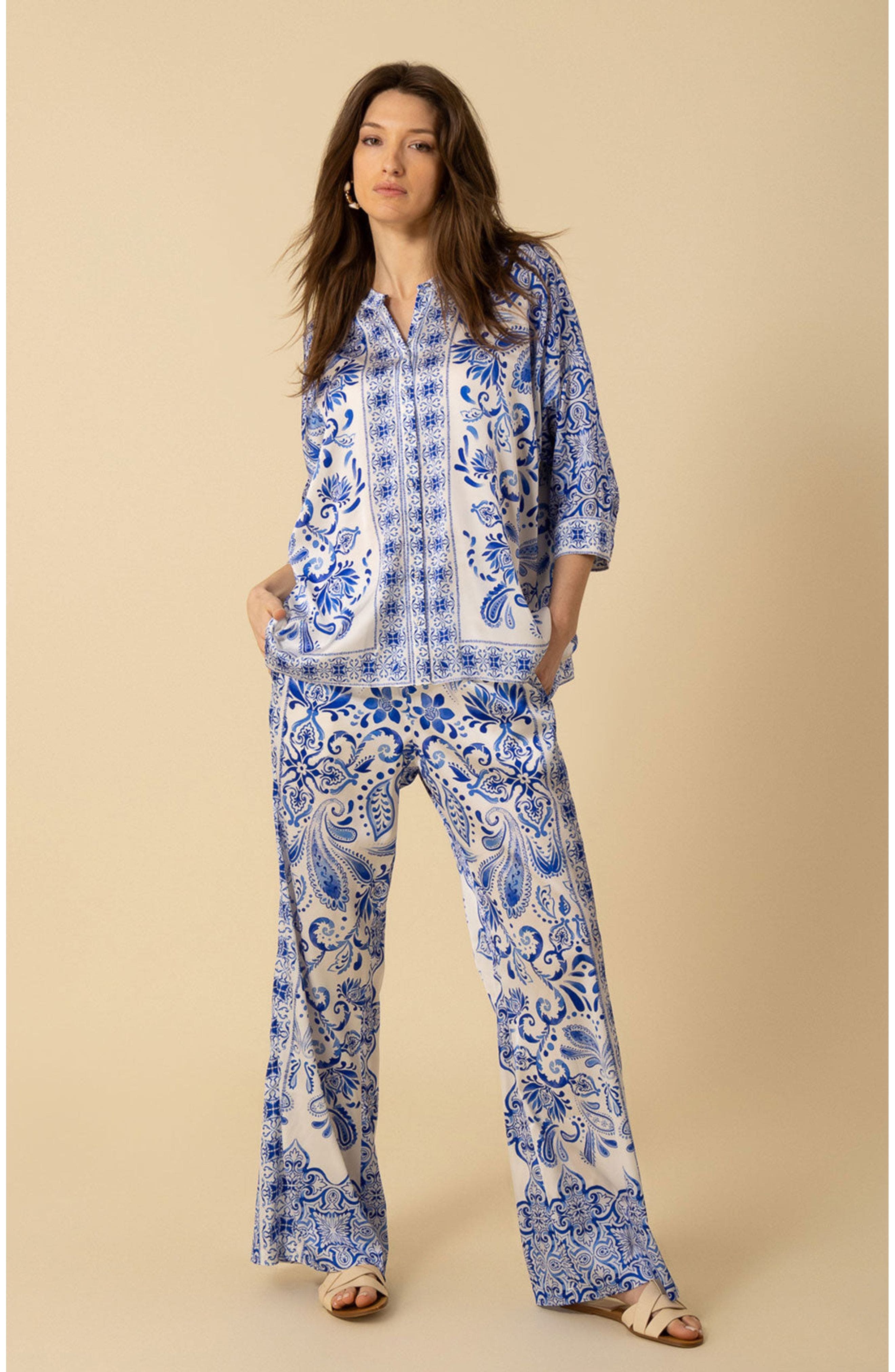 HALEBOB HALE BOB ALEENA CHARMEUSE TOP