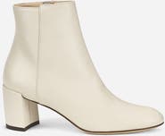 AGL Lynn Bootie Heeled Leather Ankle Boot