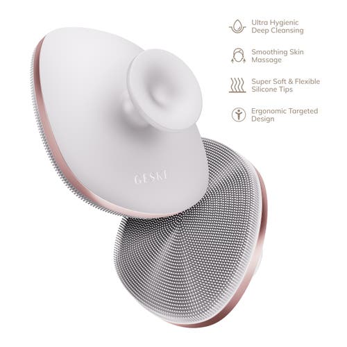 Geske Smartappguided Body Brush With Metal Ring | 4 In Multi