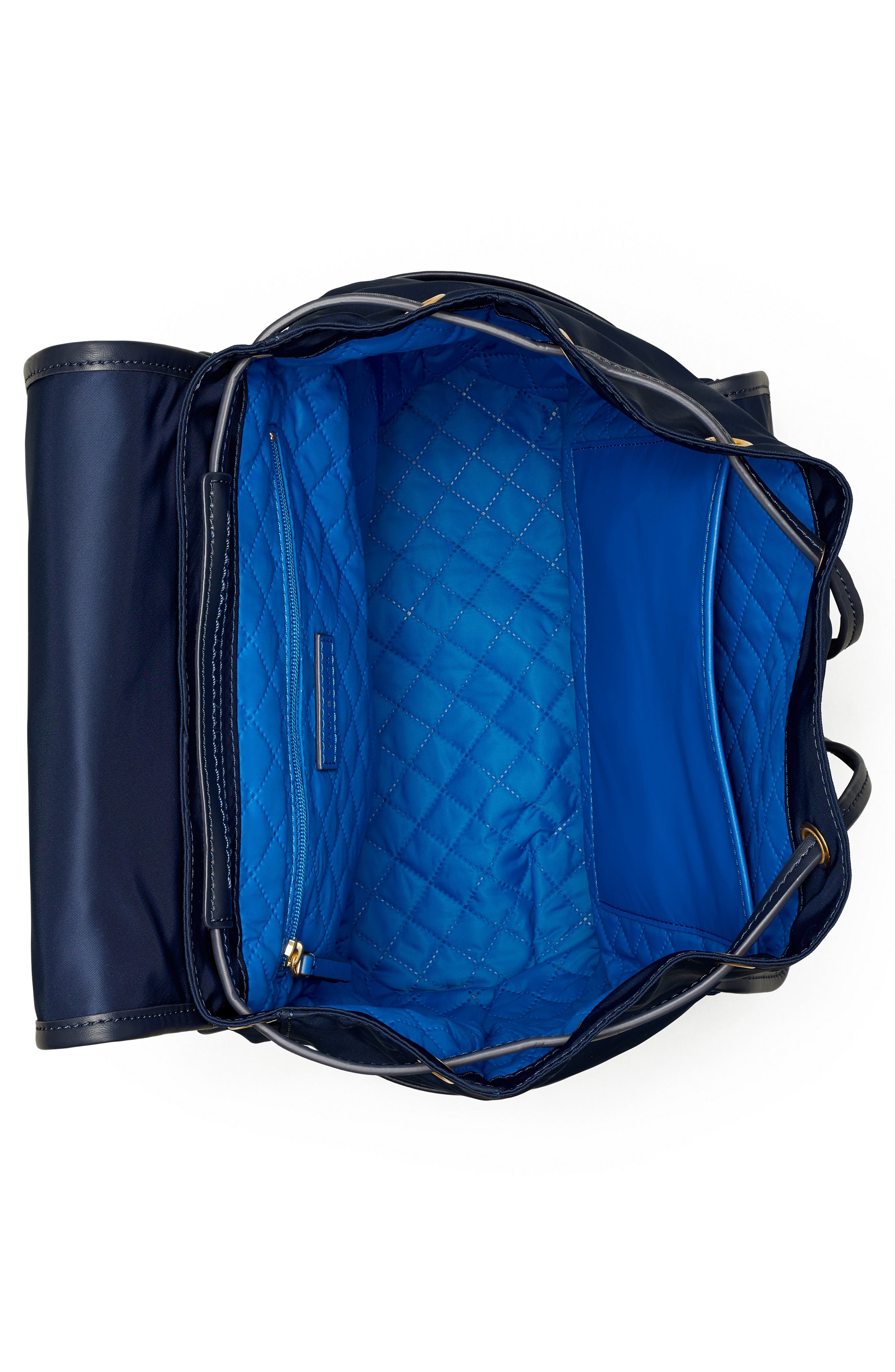 Piper Flap Nylon Backpack, Alternate, color, Z/DNUROYAL NAVY
