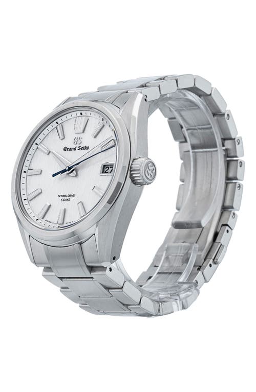 Watchfinder & Co. 2024 Grand Seiko Slga009 Automatic Bracelet Watch, 40mm In Silver