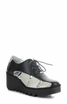Fly London Bogi Platform Wedge Oxford