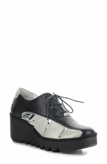 Fly London Bogi Platform Wedge Oxford
