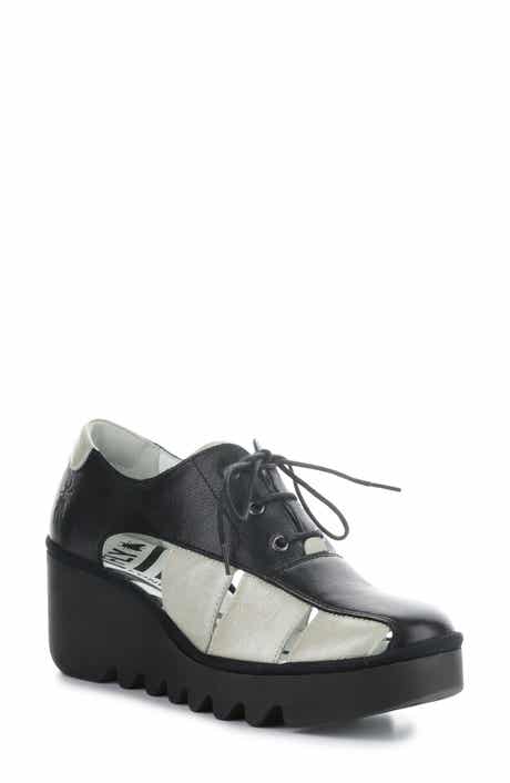 Fly London Bogi Platform Wedge Oxford