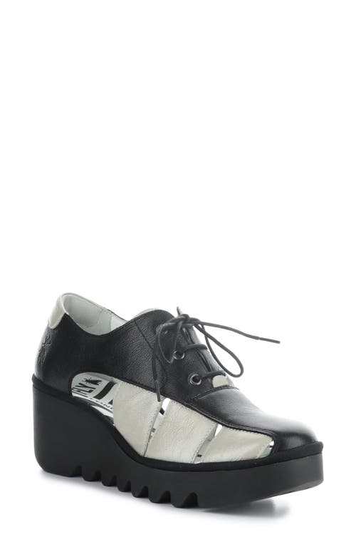 FLY LONDON FLY LONDON BOGI PLATFORM WEDGE OXFORD