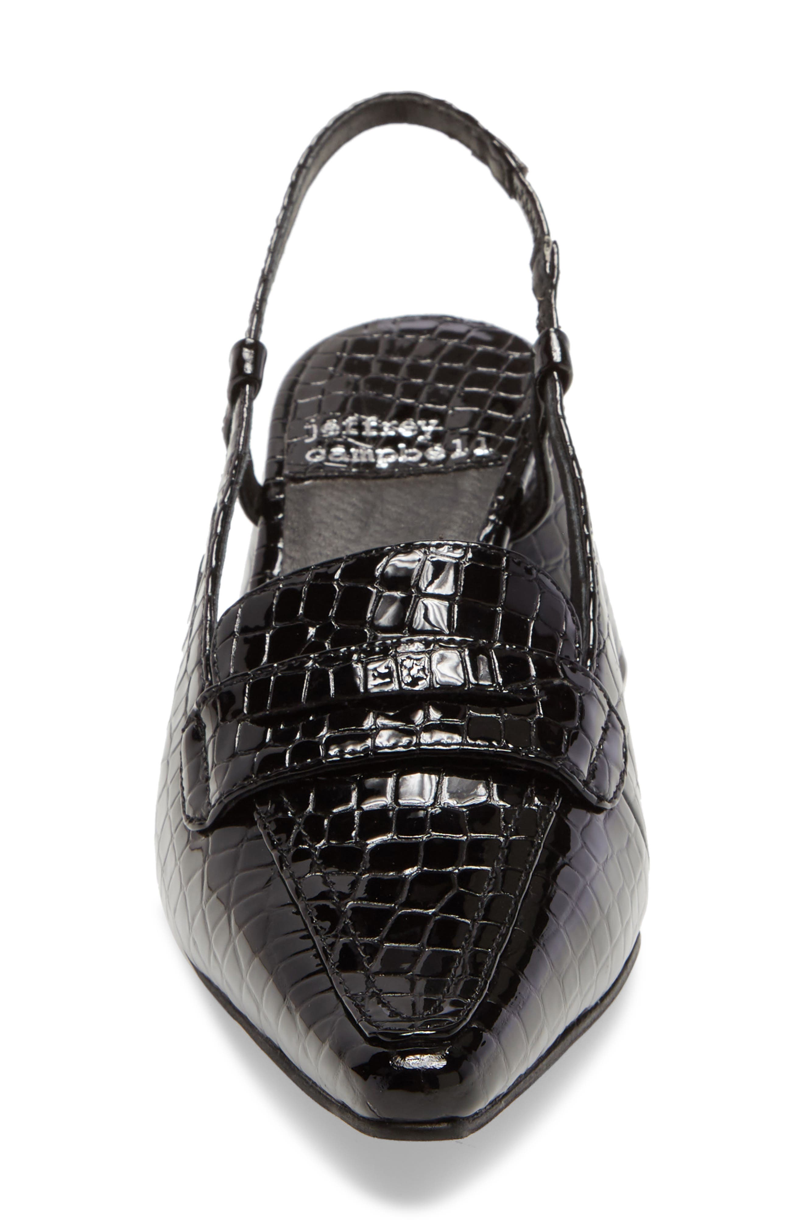 Jeffrey Campbell Ferway Slingback Loafer Pump, Alternate, color, 