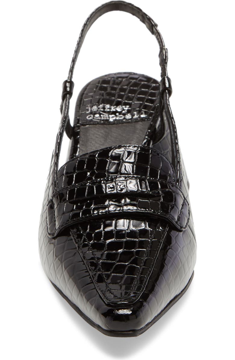 Jeffrey Campbell Ferway Slingback Loafer Pump, Alternate, color,