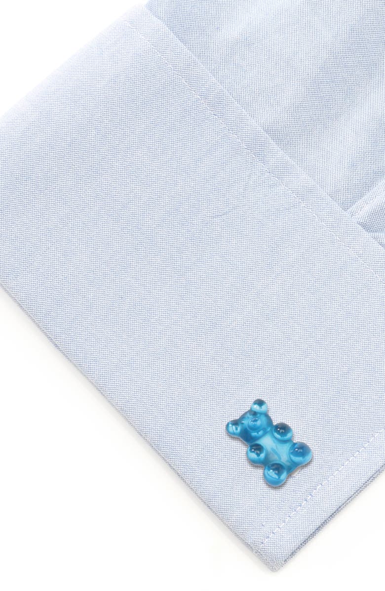Cufflinks, Inc. Gummy Bear Cuff Links, Alternate, color, Blue