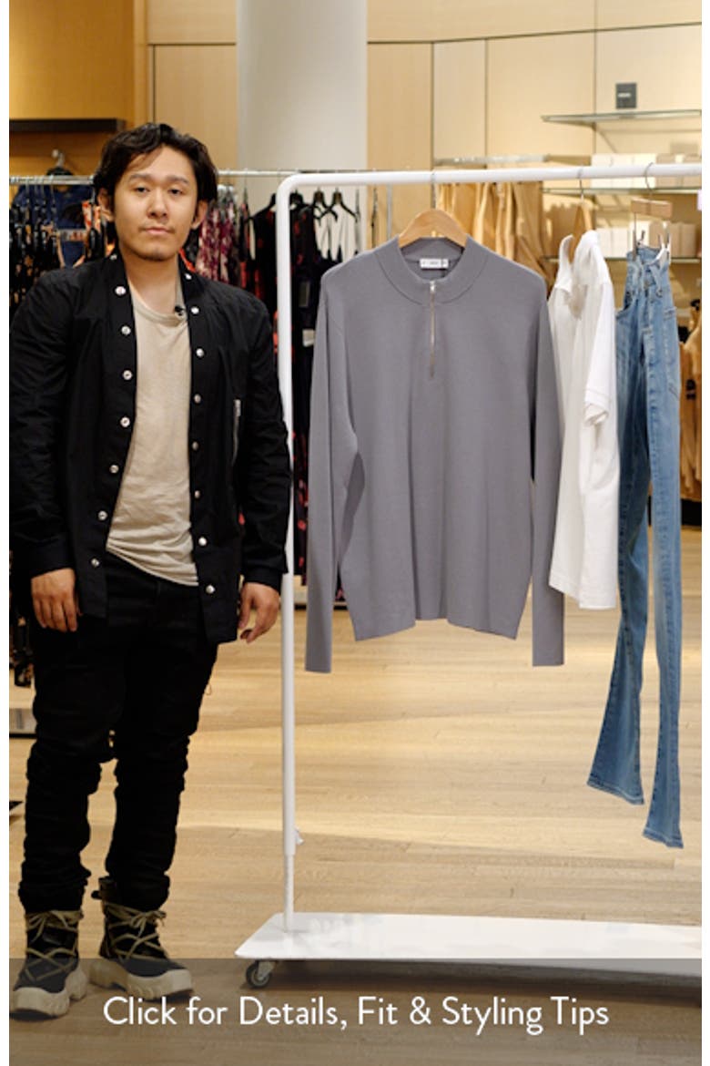 Quarter Zip Sweater video