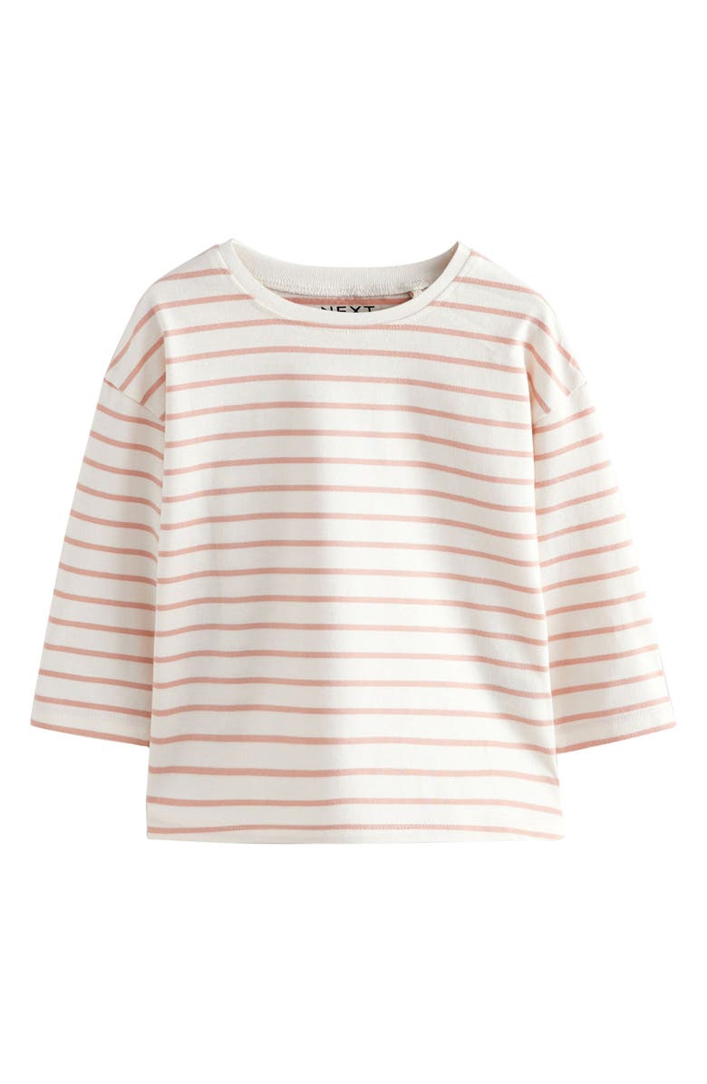 NEXT Kids' Assorted 4-Pack Long Sleeve Cotton T-Shirts, Alternate, color, Yellow