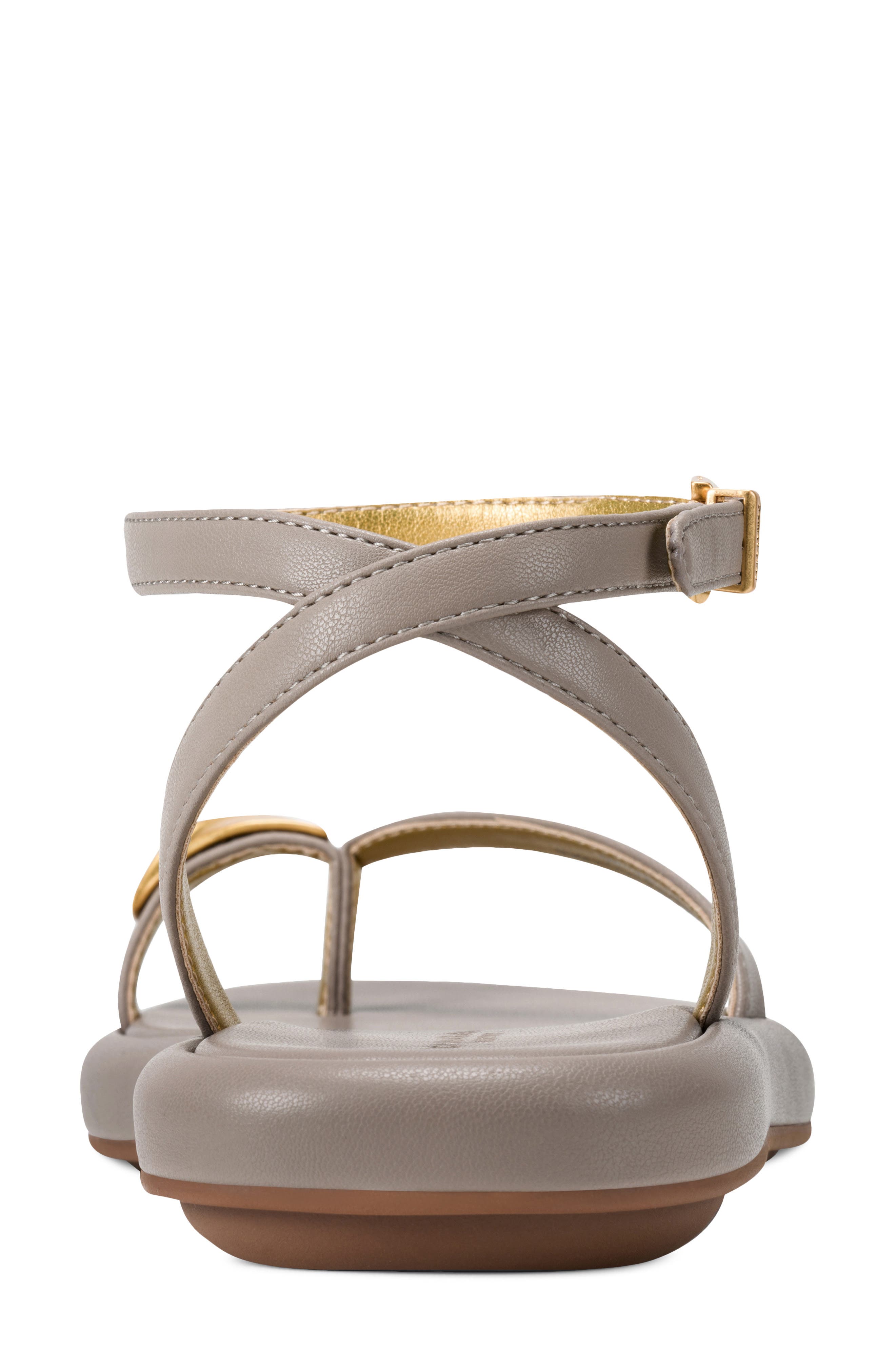 DKNY Tabitha Ankle Strap Sandal, Alternate, color, Driftwood Taupe