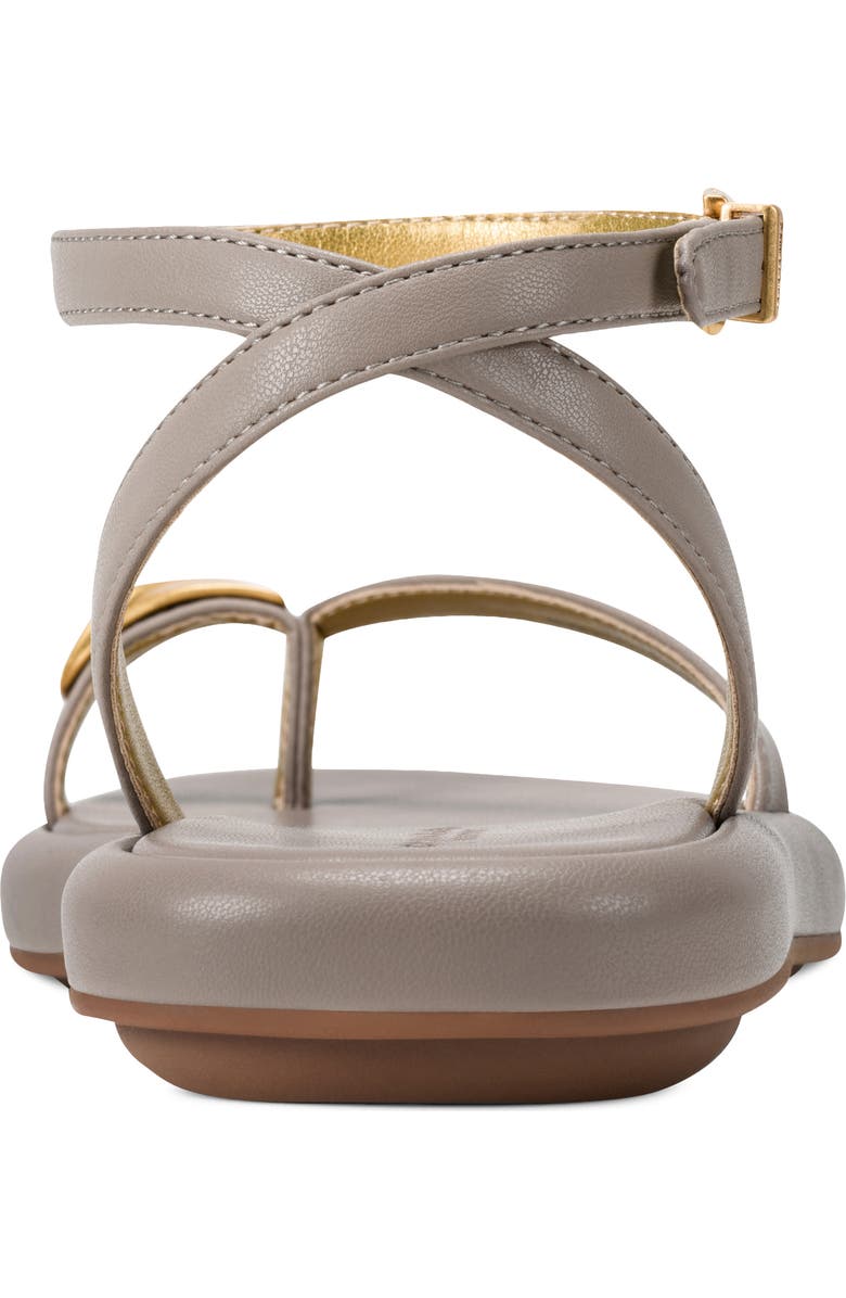DKNY Tabitha Ankle Strap Sandal, Alternate, color, Driftwood Taupe