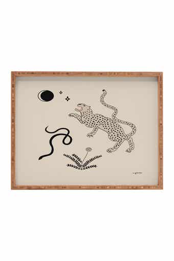 Megan Galante Desert Prey Rectangular Bamboo Tray