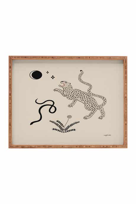 Deny Designs Megan Galante Desert Prey Rectangular Bamboo Tray