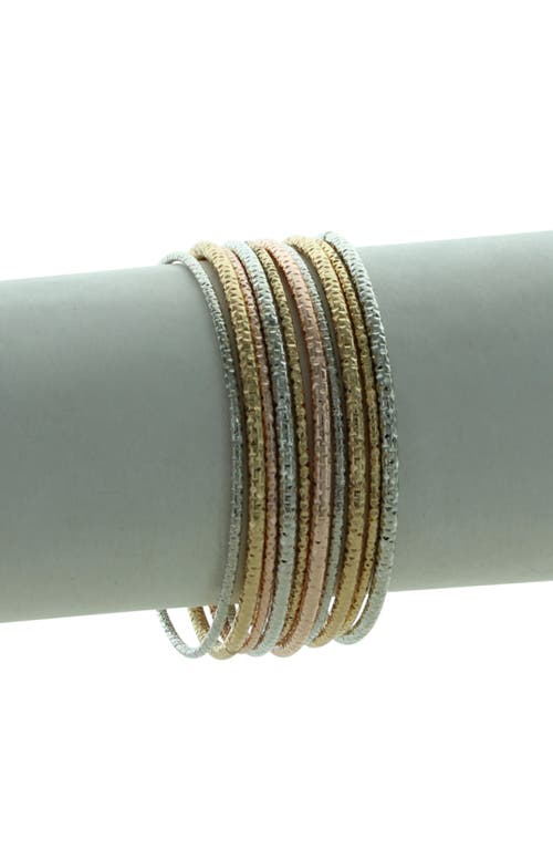 Olivia Welles Inaya Set Of 10 Bangle Bracelets