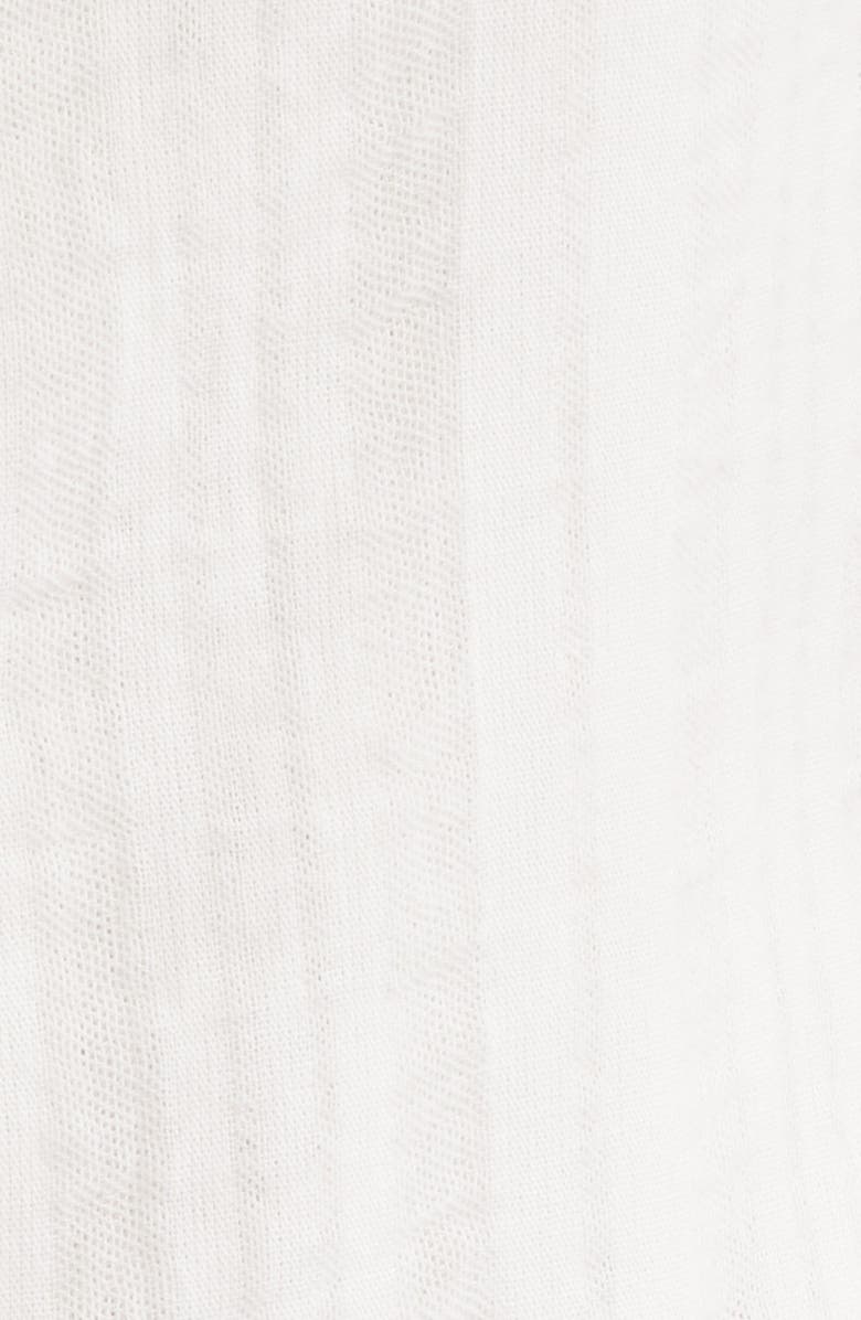 Cult Gaia Jeanie Cotton Shirtdress, Alternate, color, Off White