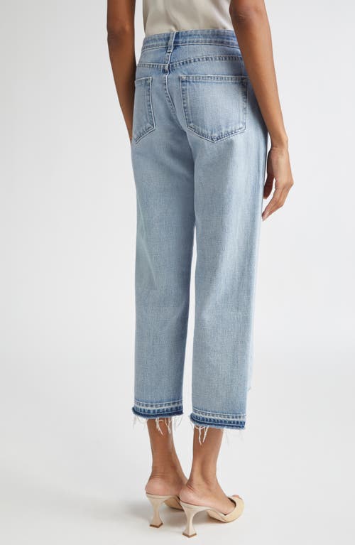 L AGENCE L'AGENCE BLAINE LOW RISE RELEASE HEM CROP STOVEPIPE JEANS