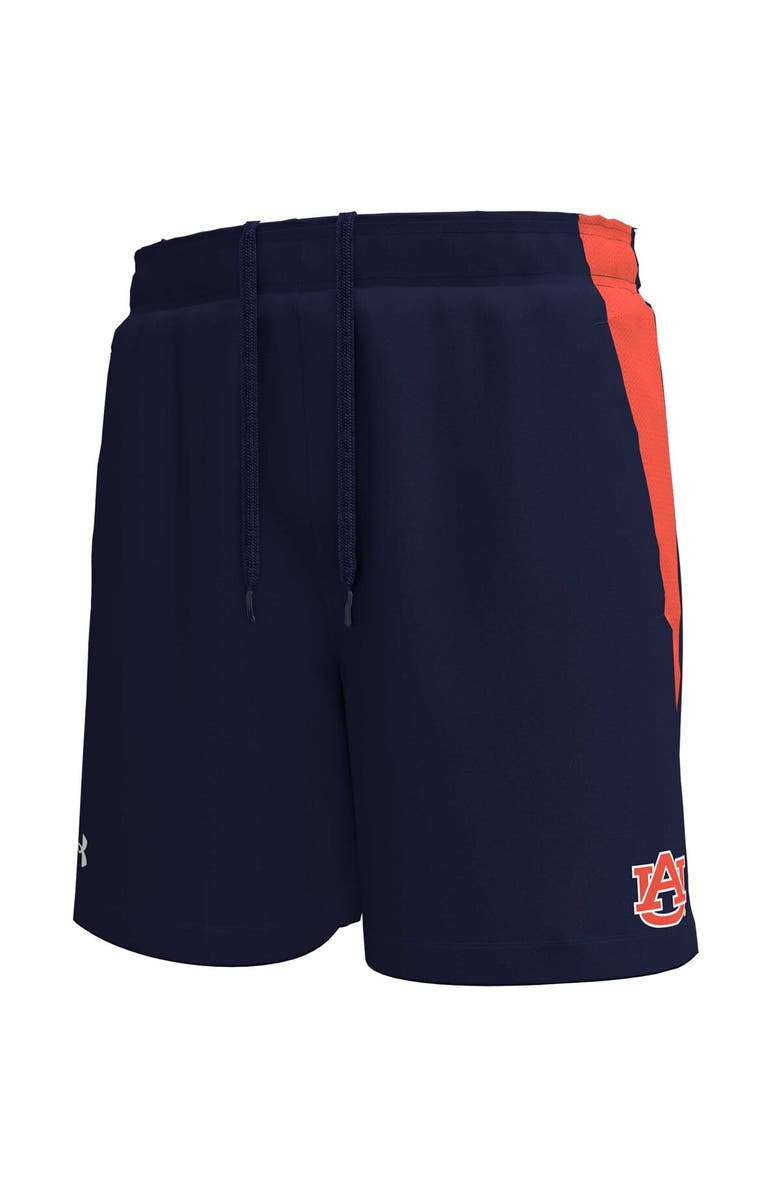 Under Armour Men's Under Armour Navy Auburn Tigers  Tech Vent Performance Short, Alternate, color, Navy