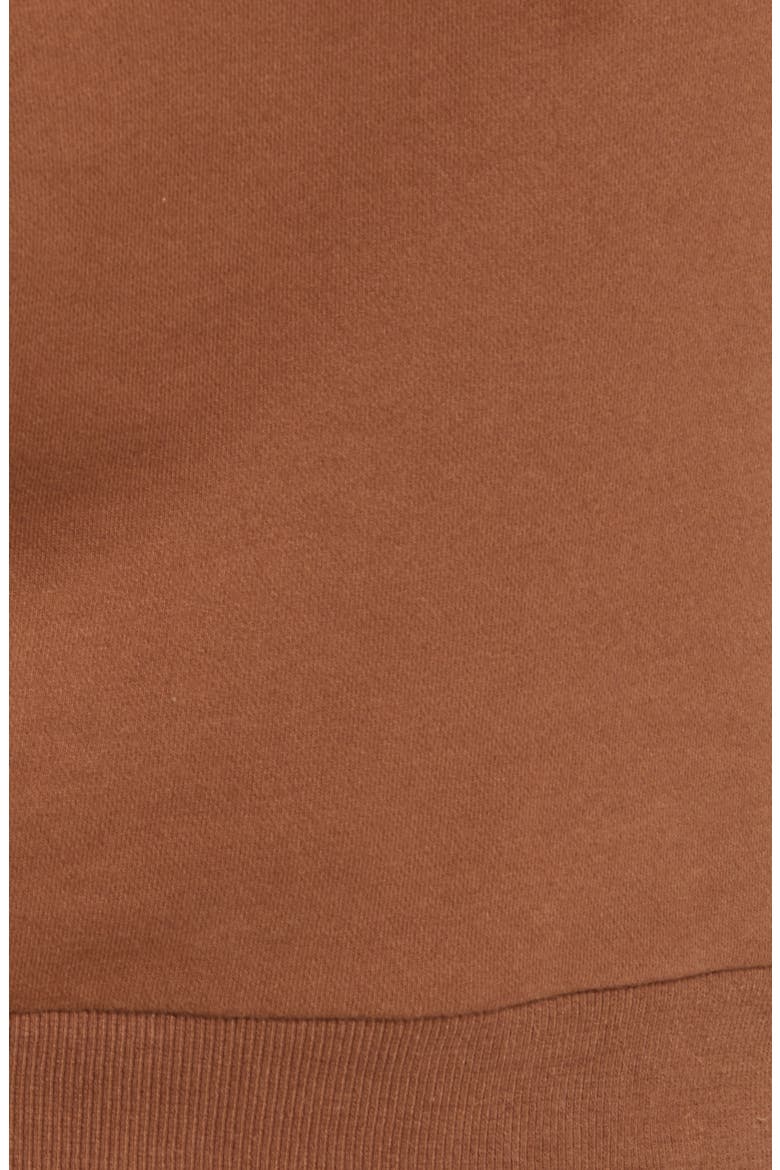 Aadi Fleece One-Shoulder Top, Alternate, color, PECAN