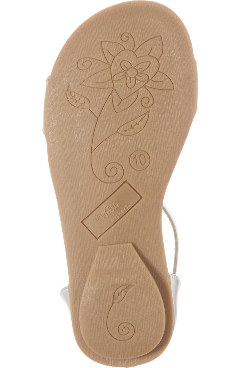 WellieWishers from American Girl Camille Shell Sandal, Alternate, color,