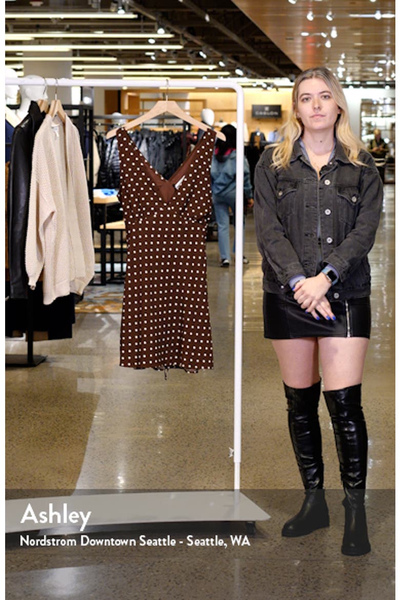 Nellie Polka Dot Minidress video