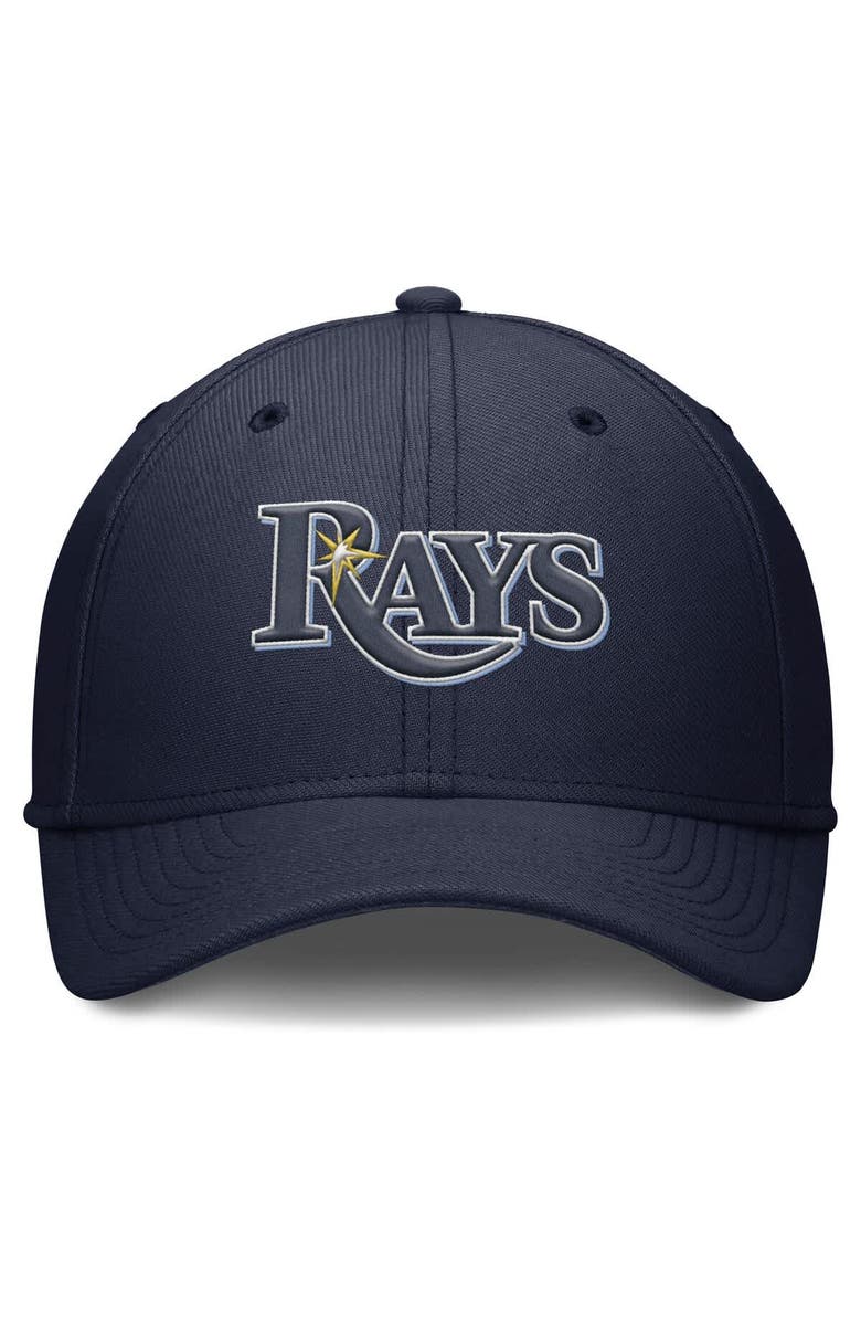 Nike Men's Nike Navy Tampa Bay Rays Rise Performance Flex Hat, Alternate, color, Navy
