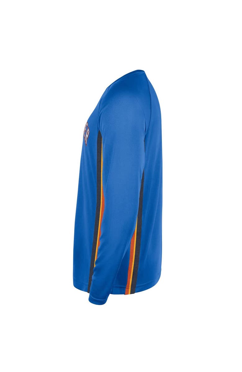 Nike Men's Nike Blue Oklahoma City Thunder 2025/26 Authentic Pre-Game Legend Dri-FIT Long Sleeve Shooting Shirt, Alternate, color, Blue